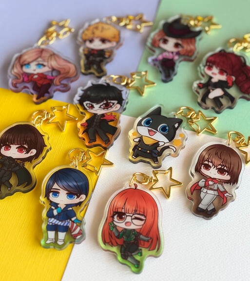 P5 Acrylic Charms