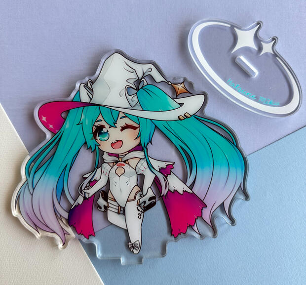 Racing Miku Large Standee